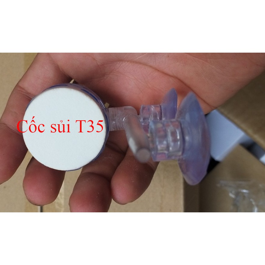 Cốc đĩa sủi OXY siêu mịn T23, T35, T50 và T100 dành cho hồ cá cảnh, hồ thủy sinh, VUI LÒNG XEM KỶ MÔ TẢ