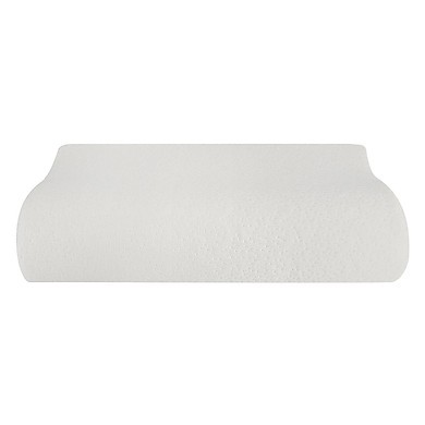 Gối Memory Foam 50D Hình Cong Lock&Lock HLW111 50x30x10cm - chất liệu mút hoạt tính, thiết kế cong theo đầu và gáy