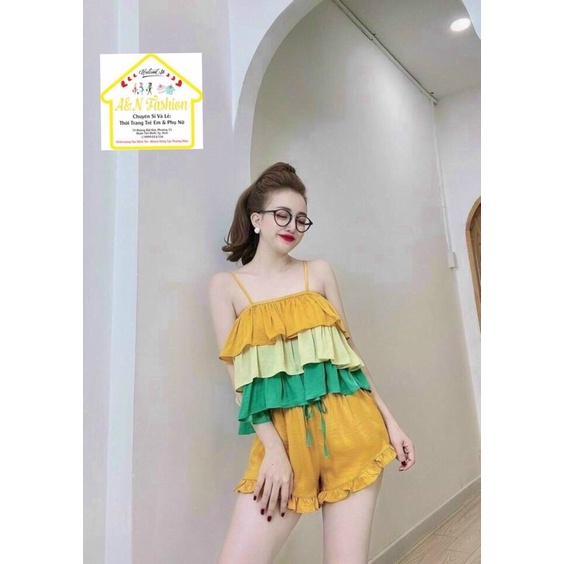 Bộ đùi tiểu thư lụa Satin cực yêu | BigBuy360 - bigbuy360.vn