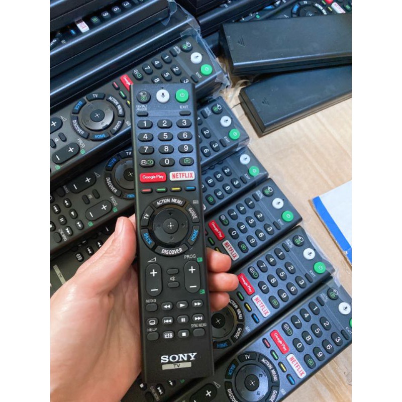 Điều khiển giọng nói Sony TX200P, cam kết hàng cao cấp, phím mềm, nhã, dùng tivi từ 2015 đến 2019