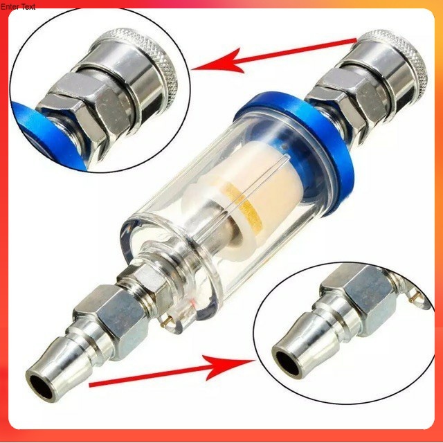Lọc hơi nước dùng cho súng phun sơn-Tặng bộ nối nhanh