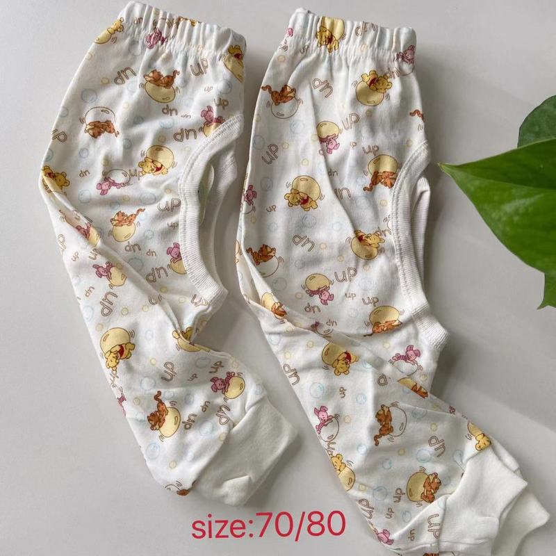 Quần Cotton Dài In Họa Tiết Hoạt Hình Phong Cách Nhật Bản Cho Bé