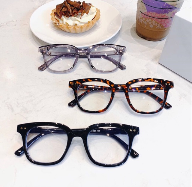Gọng kính giả cận hàn quốc 3331 - Kính cận vuông nam nữ unisex | BigBuy360 - bigbuy360.vn