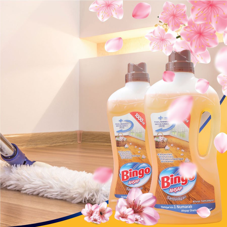 Nước Lau Sàn Gỗ Chuyên Dụng Bingo Ahsap Sandal Agaci