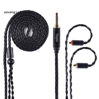 Cáp nâng cấp tai nghe Lenovo Yinyoo Mmcx/2Pin/Qdc 8 lõi đồng mạ bạc
