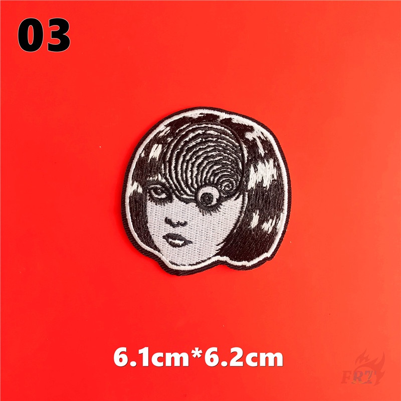 ☸ Sticker Ủi Thêu Hình Truyện Tranh Kinh Dị Tomie Uzumaki ☸ 1 Sticker Ủi Thêu Hình Manga