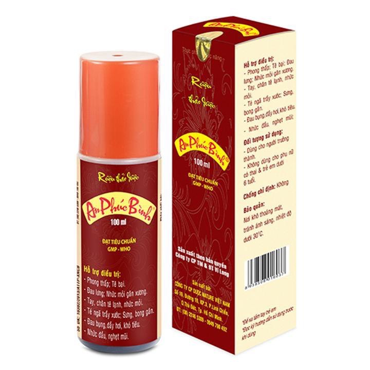 dầu nóng xoa bóp thảo dược an phúc bình