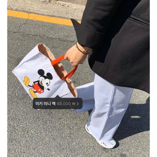 Túi canvas Mickey & Minnie