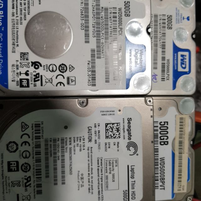 Ổ cứng 500gb laptop dầy