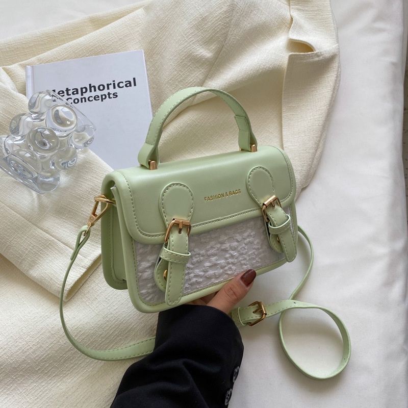 Túi Đeo Chéo Hình Vuông Nhỏ Phong Cách Hàn Quốc Thời Trang Mùa Hè Hàng Mới 2022 Dành Cho Bạn Nữ