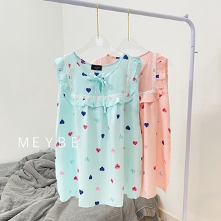 Bộ Bầu Mặc Ở Nhà Sát Nách Quần Đùi MEYBE Freesize dưới 65kg