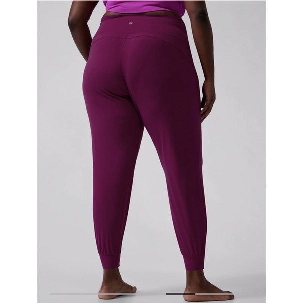 Quần jogger nữ bigsize Athle/a xuất dư xịn