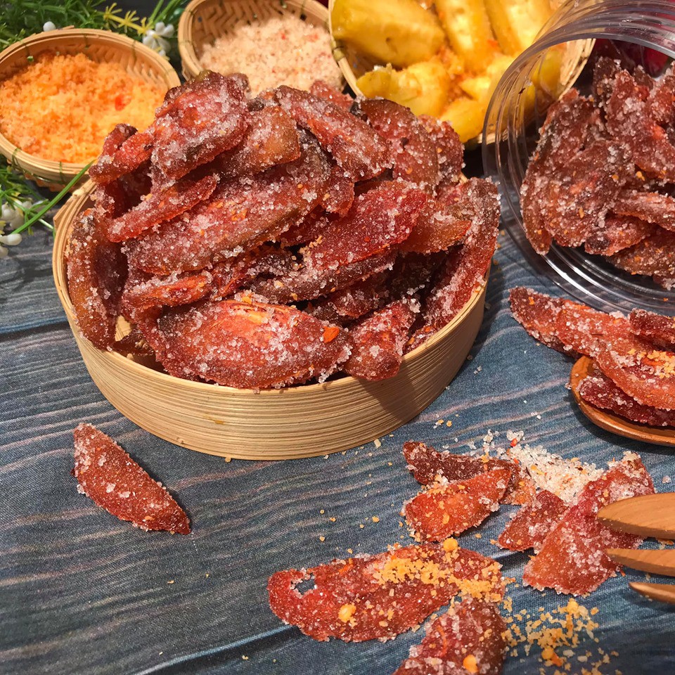 [Mã 267FMCGSALE giảm 8% đơn 500K] Cóc sấy dẻo mứt cóc sấy chua ngọt loại ngon