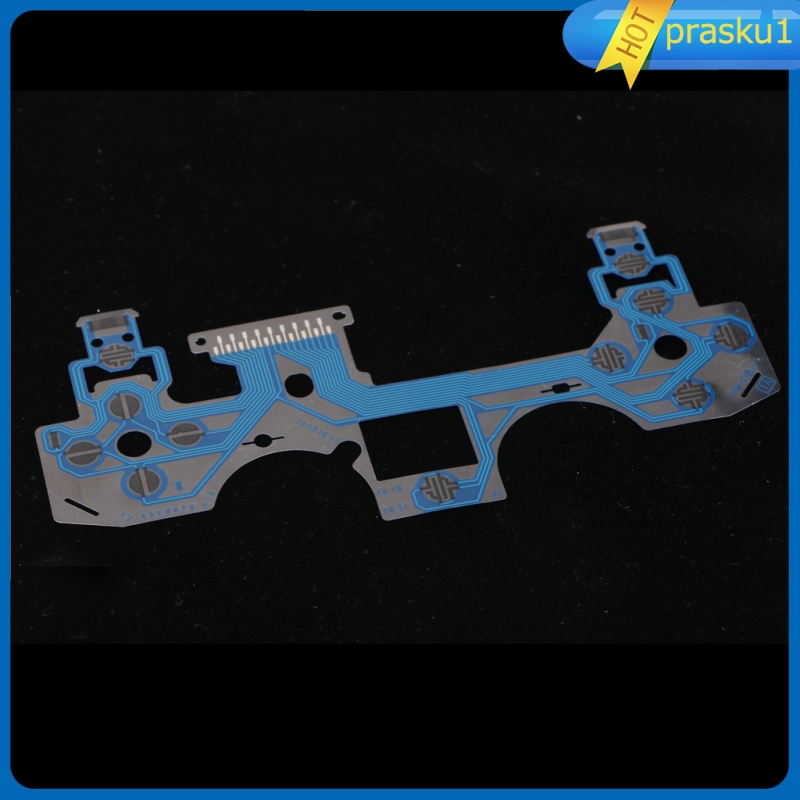 [PRASKU1] Button Ribbon Circuit Board Film for PS4 Controller Dualshock 4 4.0 Blue