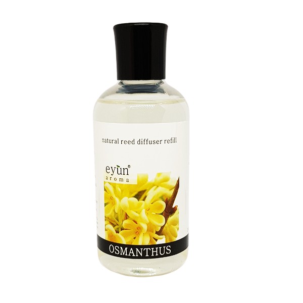 Tinh dầu Refill (thay thế, bổ sung) 180ml hương Quế Hoa, Hoa Mộc (Osmanthus) , rót vào bộ cắm đã cạn tinh dầu