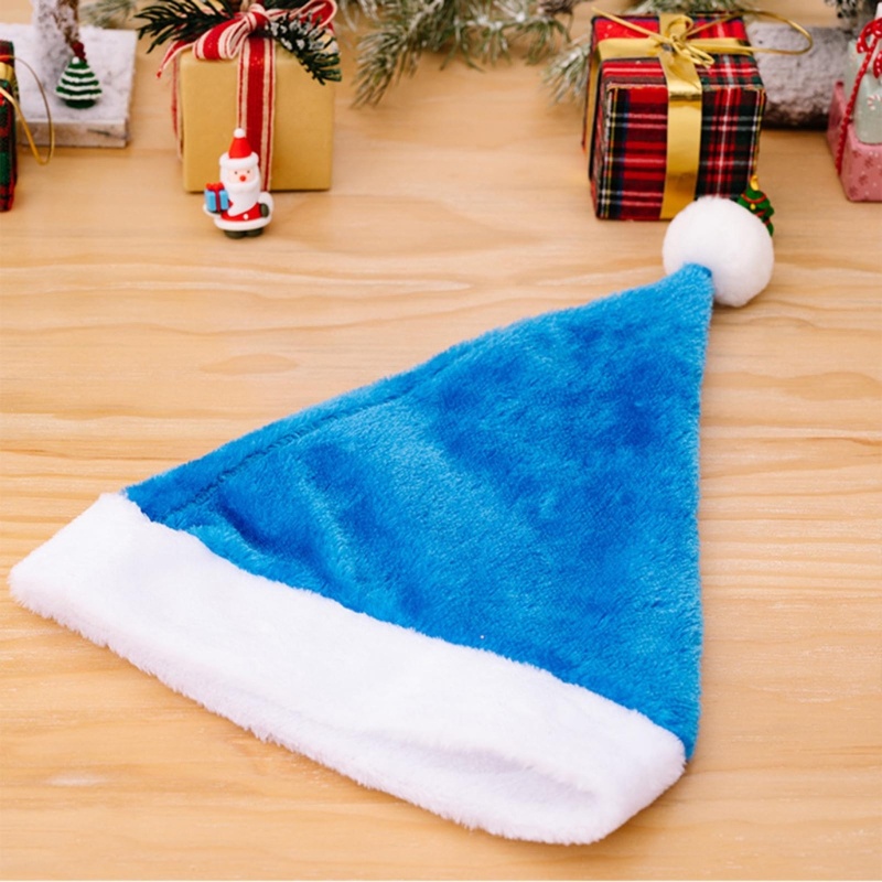 Mũ Ông Già Noel Bằng Lông Nhung Dễ Thương Xinh Xắn