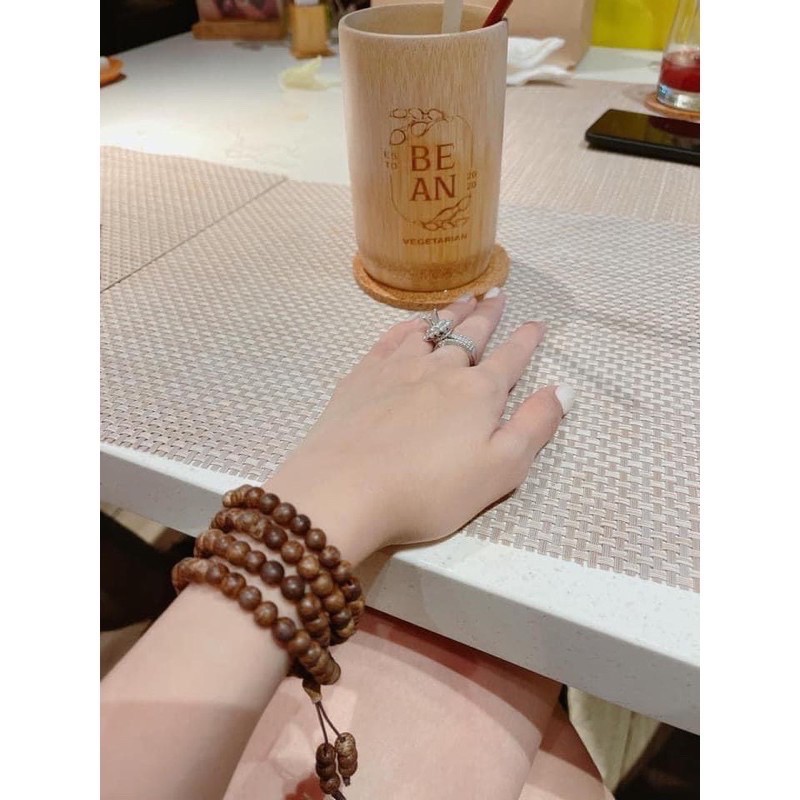 Vòng Trầm May Mắn Chính Hãng 100% 108 Viên - 108 Vi La Hán chuẩn thật loại 1