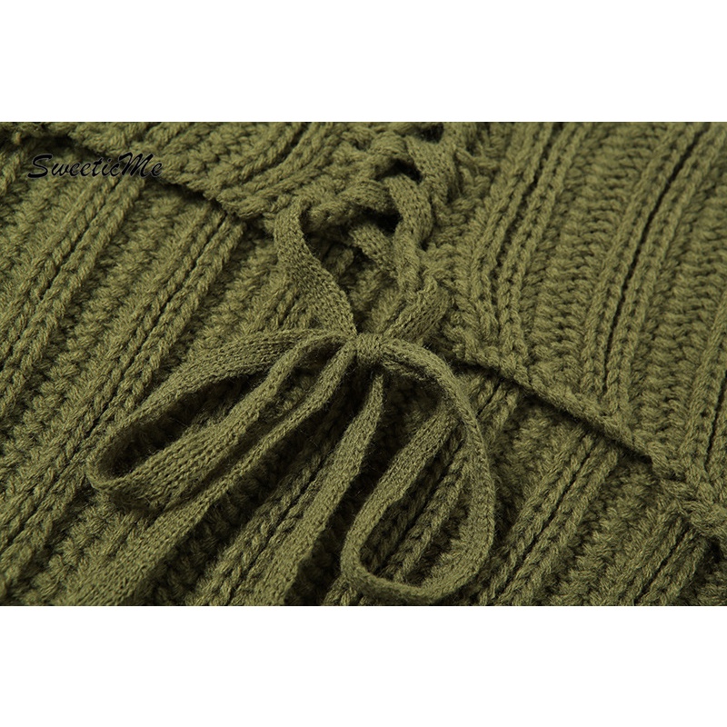 Sweeticme Áo Dệt Kim Hở Vai Gợi Cảm 2021 | BigBuy360 - bigbuy360.vn