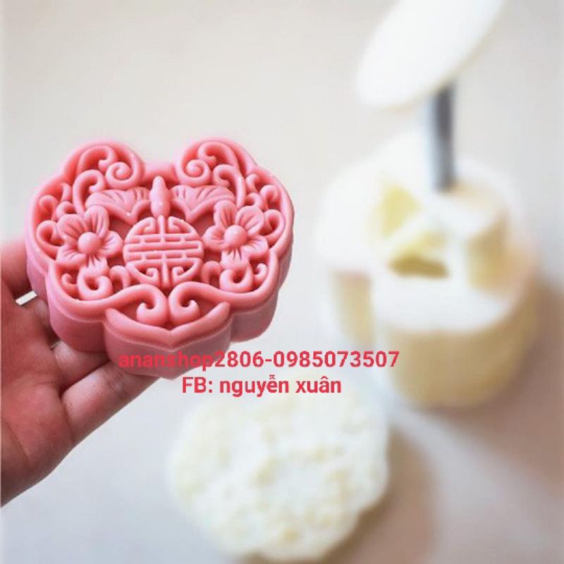 Khuôn trung thu lò xo 150gr khánh 3D 2021