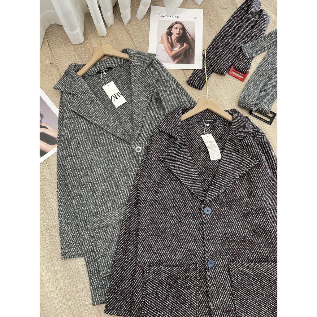 [video/ảnh thật ]Áo khoác dạ quảng châu hàng cao cấp kèm dây đai | BigBuy360 - bigbuy360.vn