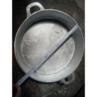 Chảo gang đúc 45cm đế bằng