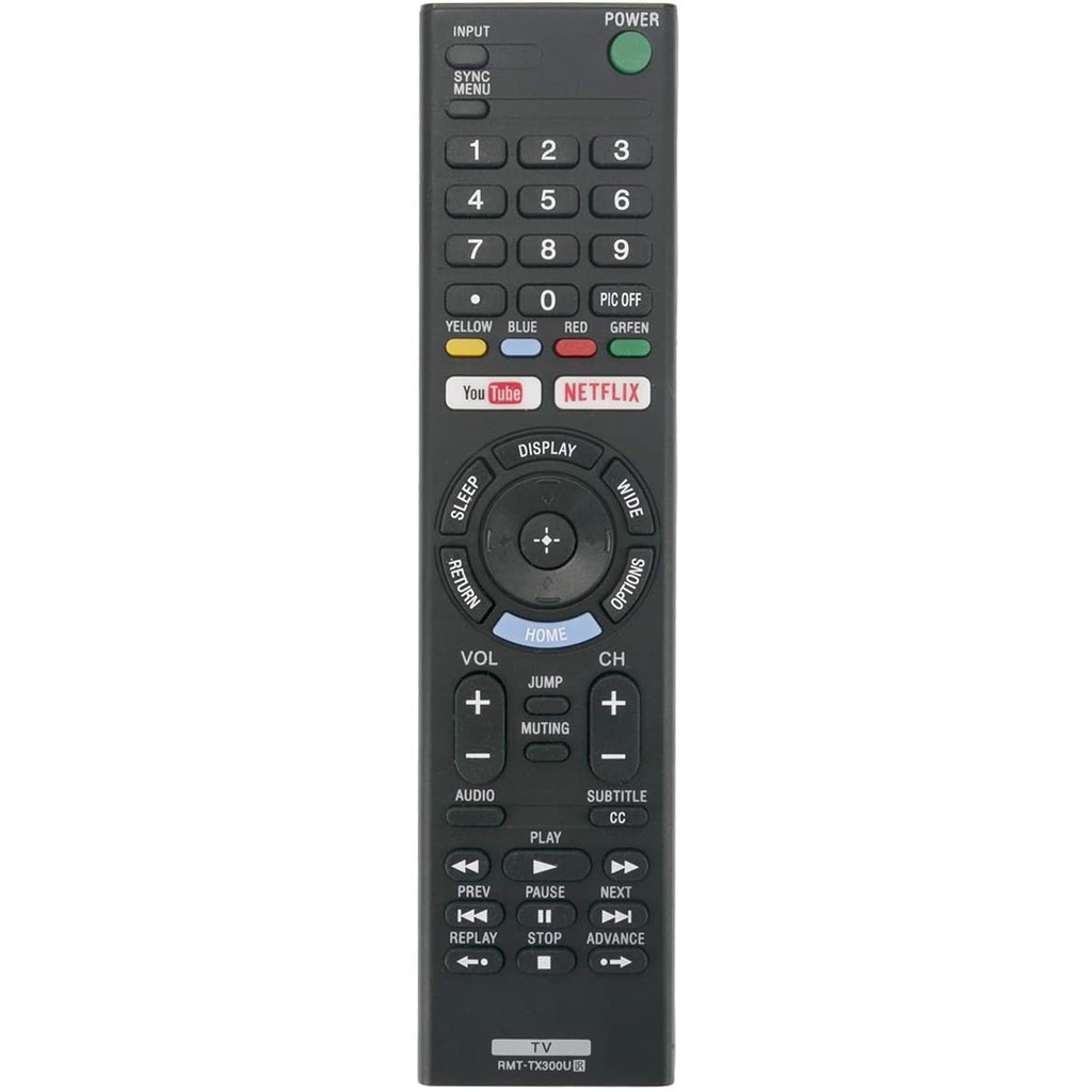 Điều khiển tivi Sony smart RM-TX300P