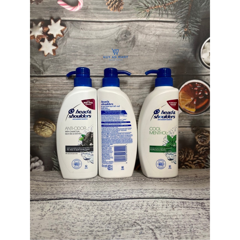 Dầu gội Head Shoulders Thái Lan 410ml CÁC MÀU