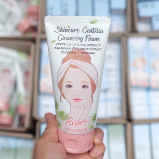 Sữa Rửa Mặt Seoul Rose Rosa Skincure Centella Cleansing Foam