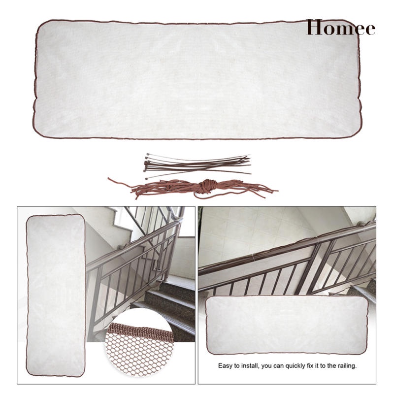 ”Tấm lưới màu trắng/ cà phê 2m bảo vệ an toàn cho bé trong nhà/ngoài trời”