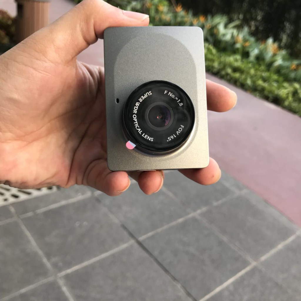 Camera Hành Trình Ô tô Xiaomi Yi Nét 2K 1296P kết nối WiFi tiện lợi + Kèm thẻ nhớ 32GB Class10 - BH 12 tháng