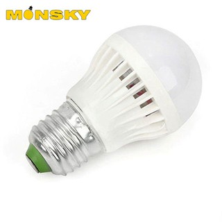 Bóng đèn LED MONSKY 3w 5w 7w cao cấp tiết kiệm điện vỏ nhựa mika cực bền tuổi thọ cao