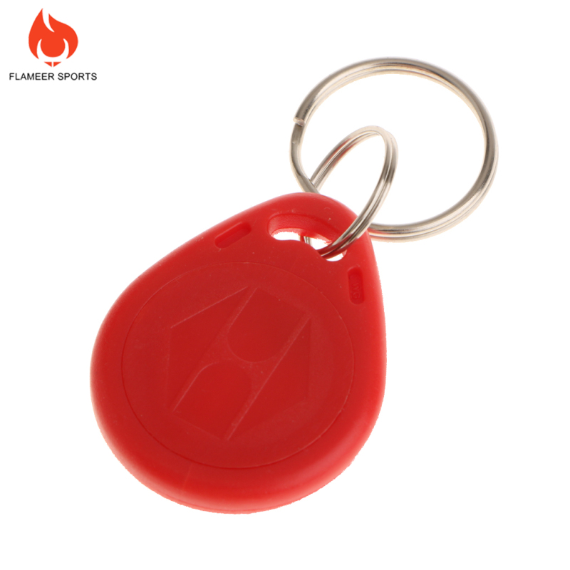 Flameer Sports 10Pcs 125KHZ RFID Proximity ID Card Token Tags Key Fobs Access System Green