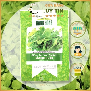Hạt giống Cải Bẹ Xanh Ăn Non RD 638 (20gr)