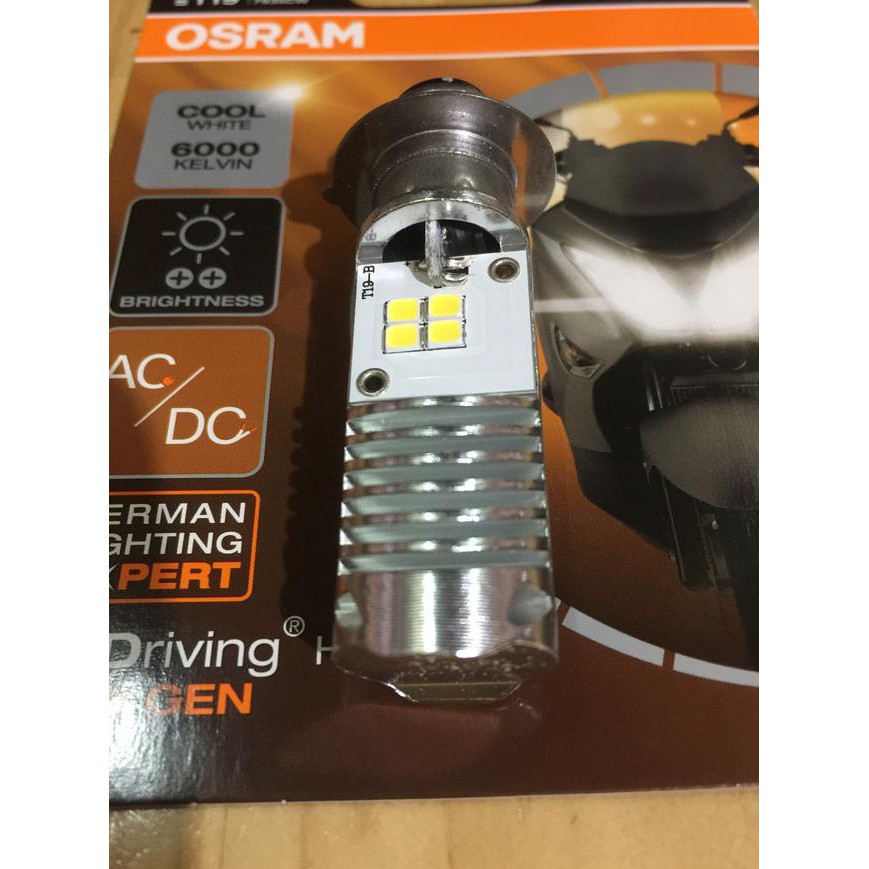 Osram Đèn Pha Led T19 H6 M5 Feet 1 K1 7735w - 1 Cái Cho Xe Mô Tô