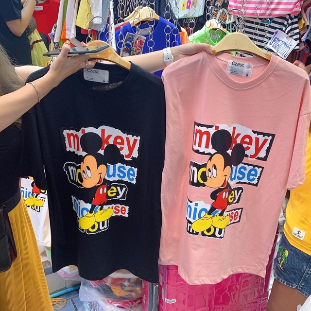 Áo phông micky Thái Lan mẫu mới hot nhất 2019