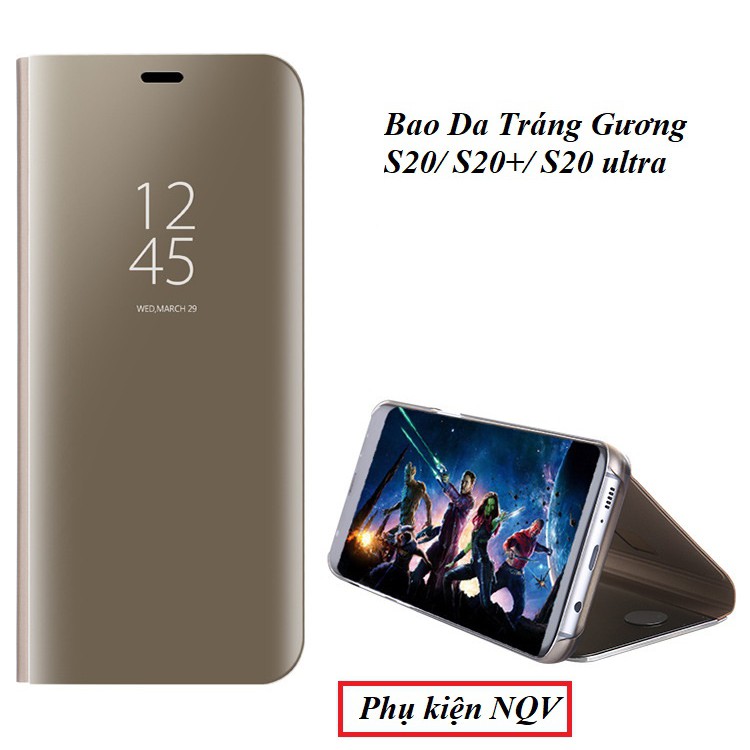 Bao da Tráng Gương Dành cho Samsung S20 S20+ S20 ultra