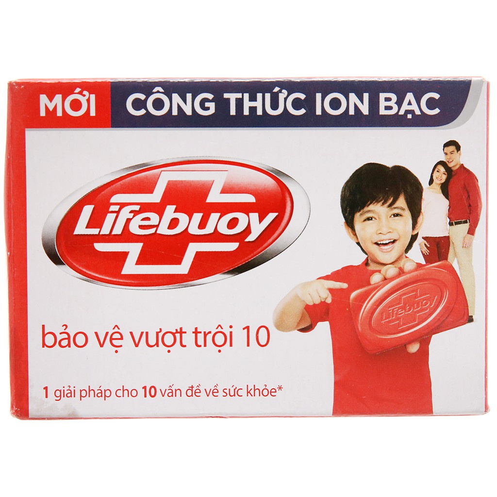 Xà phòng lifebuoy bảo về vượt trội 90g/125g