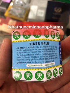 Dầu cọ là ( Tiger Balm )