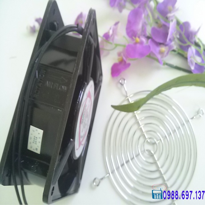 Quạt tản nhiệt có lưới SUNON 12x12 220V