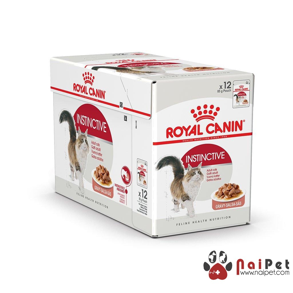 Thức Ăn Dinh Dưỡng Pate Cho Mèo Trưởng Thành Instinctive Adult Royal Canin 85g