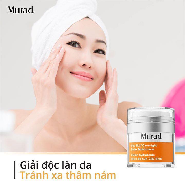 Serum giảm nám Murad Rapid Age Spot Correcting 30ml Tặng Kem thải độc Murad City Skin Overnight Detox Moisturizer 50ml