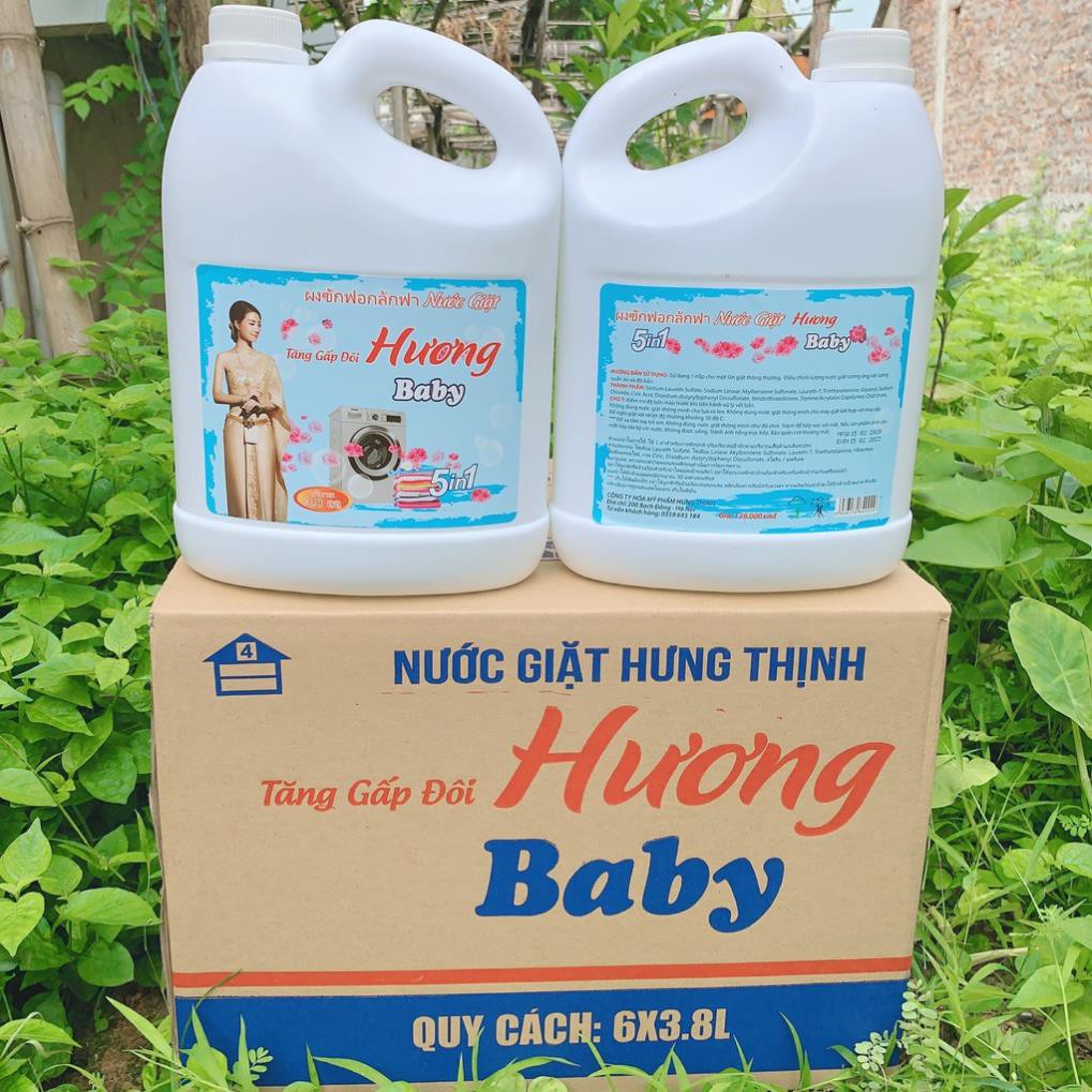 NƯỚC GIẶT BABY 5 TRONG 1 hương thơm gấp 5 lần