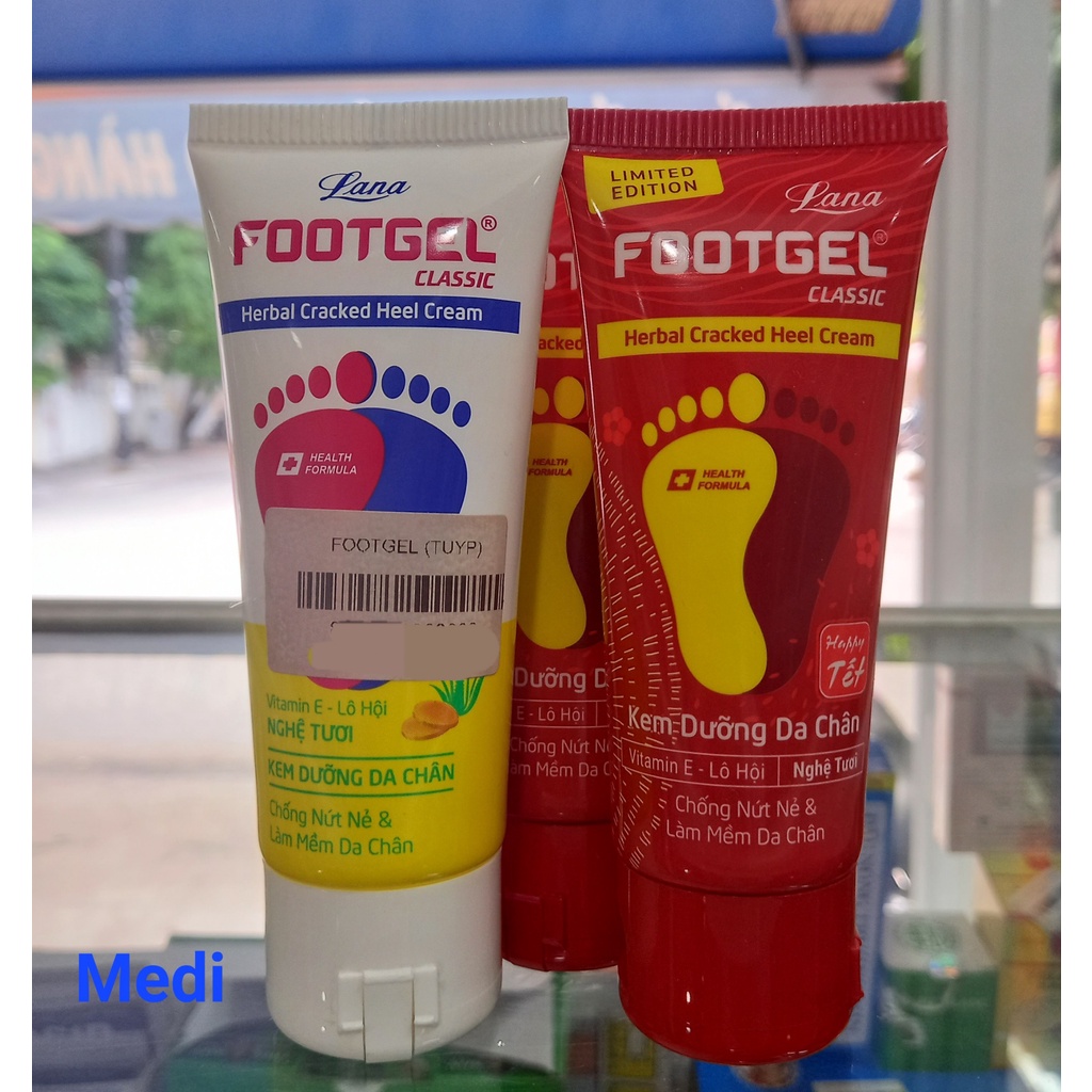 KEM DƯỠNG DA CHÂN FOOTGEL CLASSIC [Tuýp 50g]