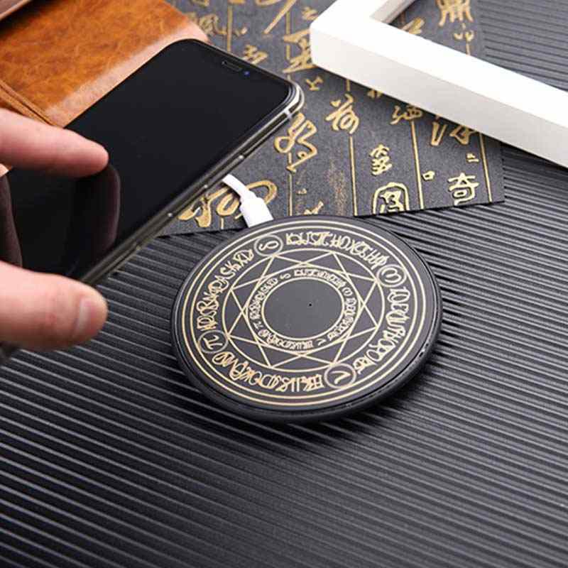 Đế sạc không dây MA THUẬT 10W - Dock sạc không dây sạc nhanh cho các dòng máy IPHONE / SAMSUNG + Bảo hành 3 tháng.