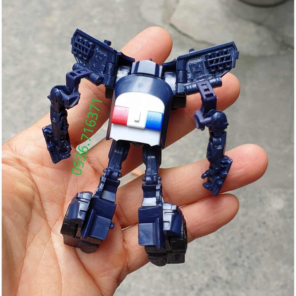 Robot Mini cao 8cm biến hình nhiều bước Transformer - Hasbro (Mỹ)