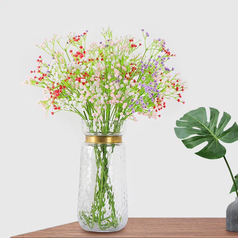 1 Nhánh Hoa Gypsophila Nhân Tạo Trang Trí Nhà Cửa