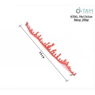 Vòng đeo cổ giọt máu dài 30cm TAN
