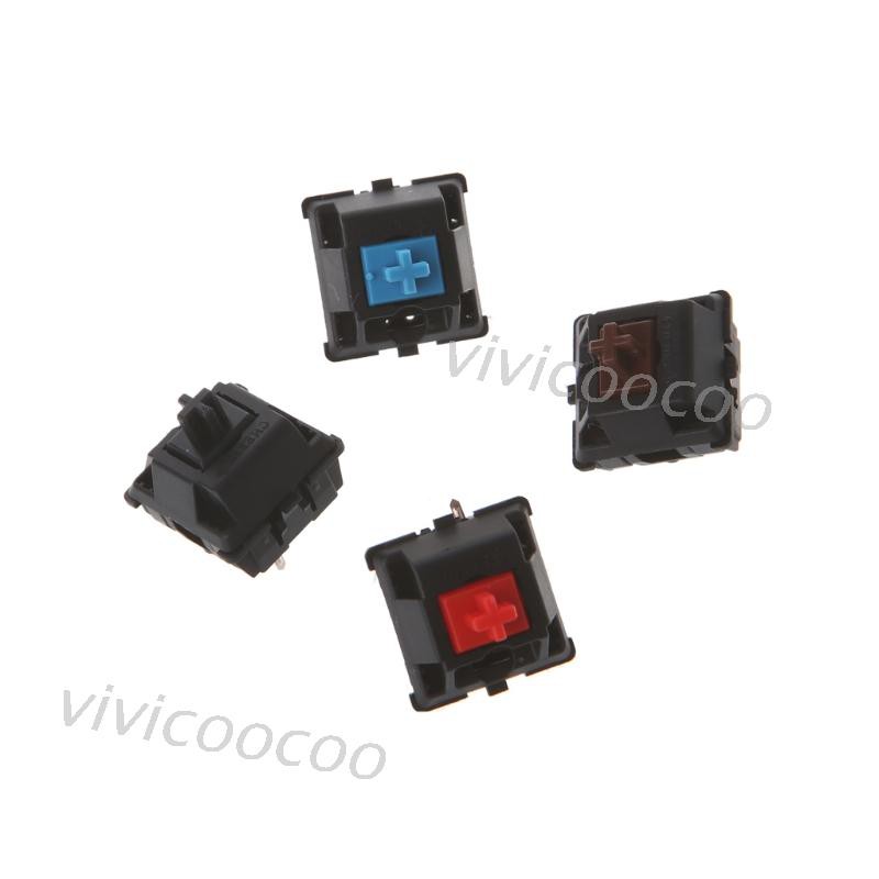 VIVI 10Pcs Mechanical Keyboard Switch Original Cherry MX Switch 3 Pin