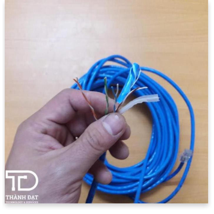 Dây cáp mạng cat6 bấm sẵn 2 đầu dài 10m - Dây mạng kết nối wifi  bấm sẵn 2 đầu