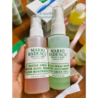 Xịt khoáng mario badescu